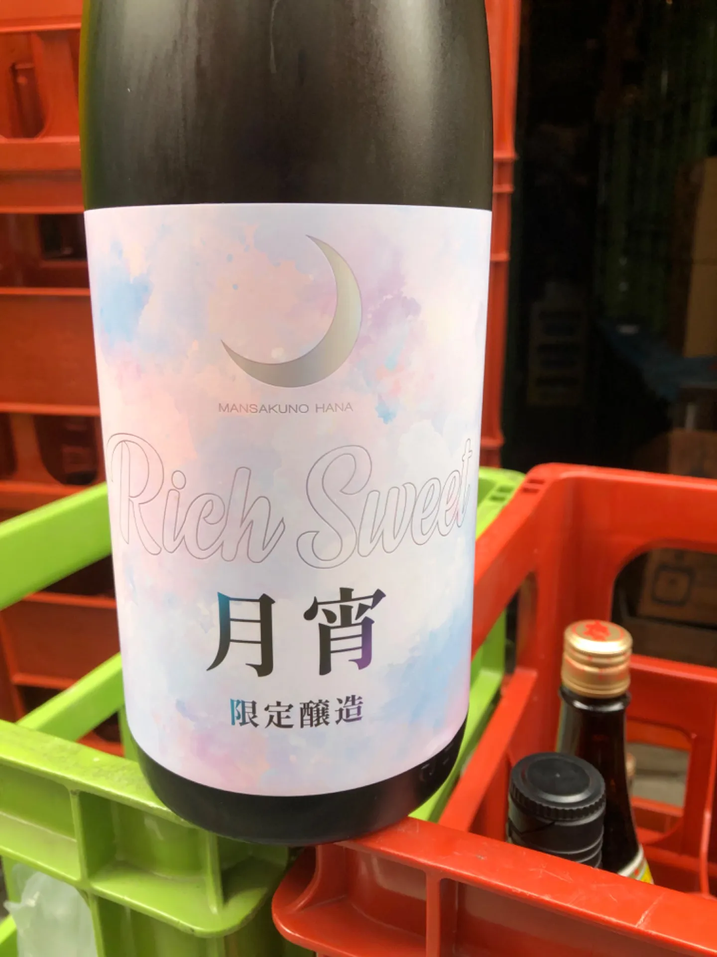 秋田県　日の丸醸造　まんさくの花　月宵リッチスイート　純米吟醸　1800ml