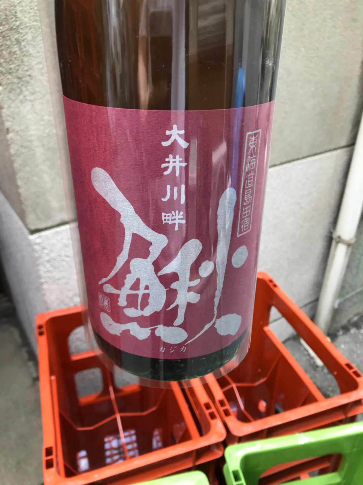 静岡県　大村屋酒造場　大井川畔　鰍カジカ　特別純米　たかね錦　1800ml   