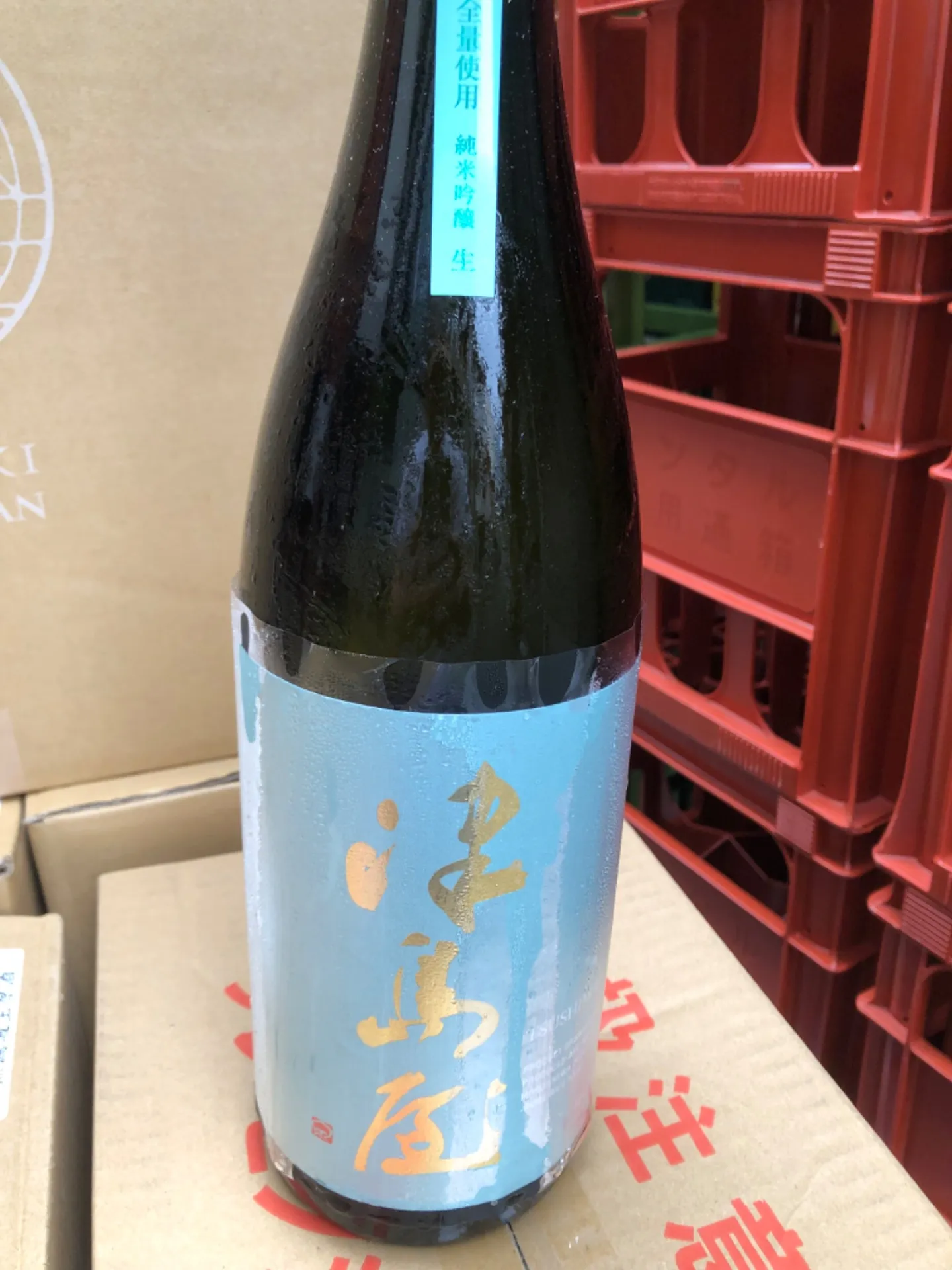 岐阜県　御代桜酒造　津島屋　純米吟醸　生　信州山恵錦　1800ml  