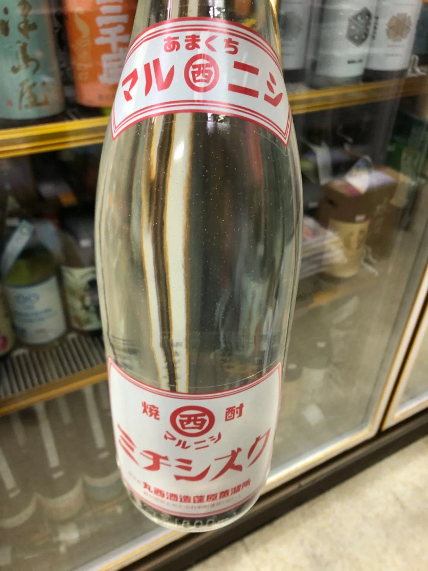 鹿児島　丸西酒造　マルニシ  ミチシズク　芋焼酎25度　1800ml 