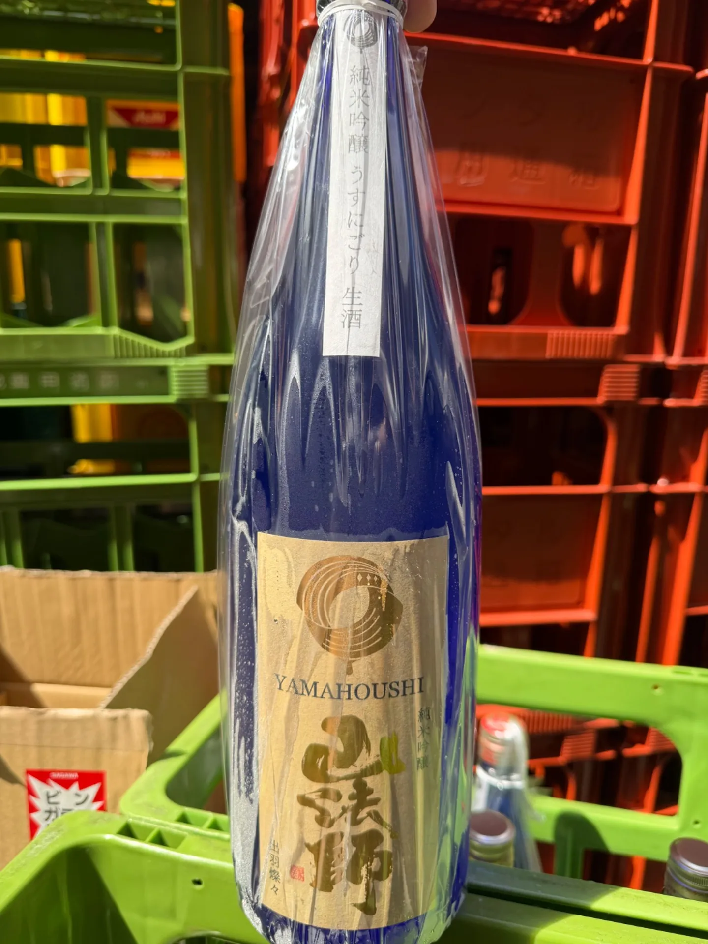 山形県(株)六歌仙 山法師 純米吟醸うすにごり 生酒 1800ml