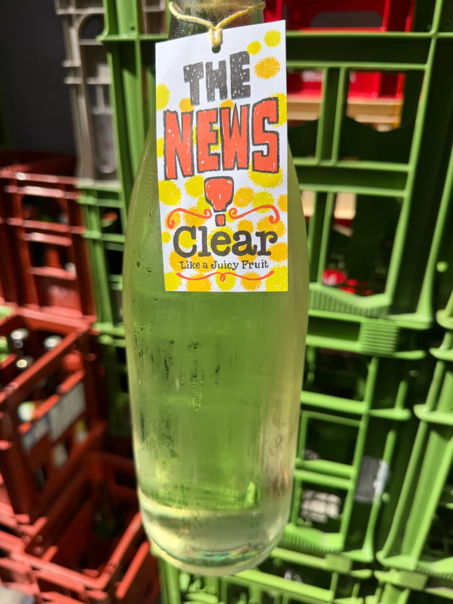 茨城県 磯蔵酒造(有)THE NEWS Clear 純米吟醸 生酒 1800ml